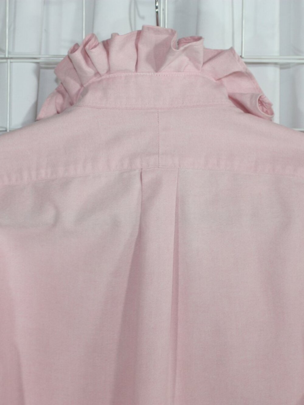 Ralph Lauren Ruffle Collar Shirt - Picture 8 of 8